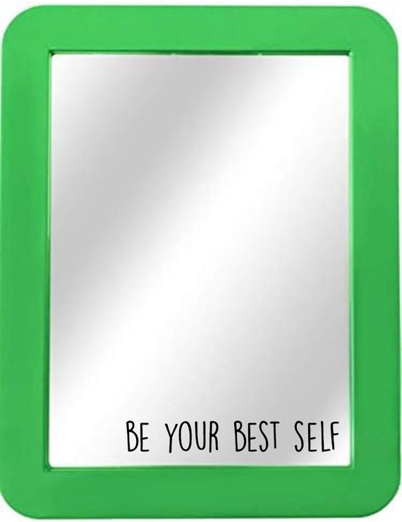 Custom Locker Mirror, Inspirational Teen Decor, Back to School