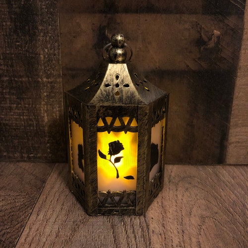 Beauty and the Beast Party Flatware Rose Themed Party Etsy