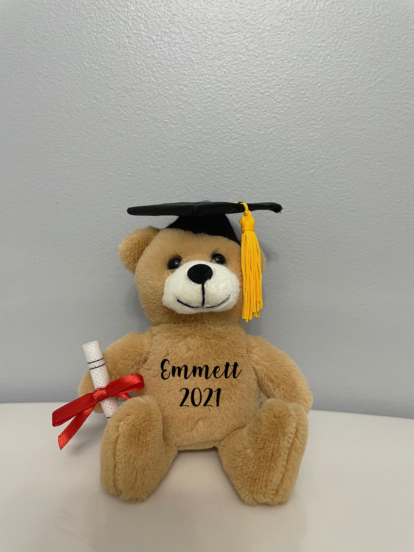 Personalized Graduation Stuffed Animal Custom Graduation Etsy