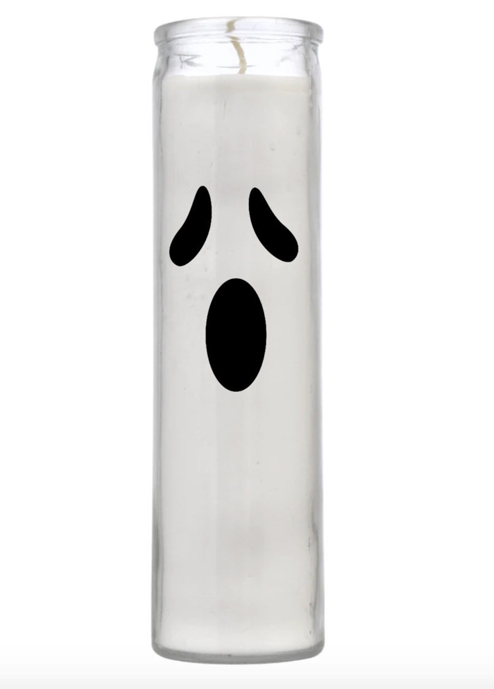 Ghost Candle Halloween Candle Ghost Decorations Halloween Etsy