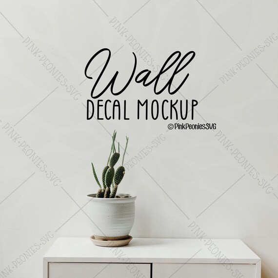 Wall Decal Mockup Wall Decal Wall Sticker Mockup Wall