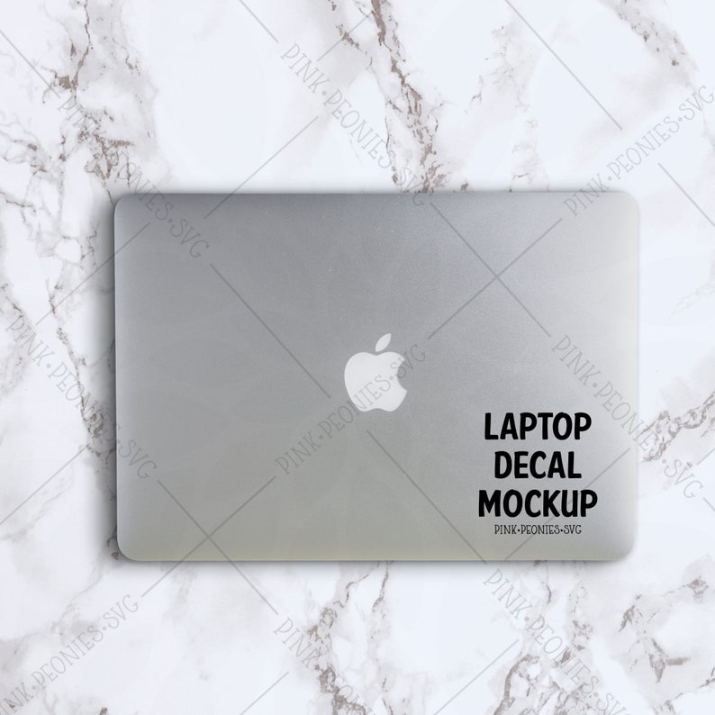 Download Marble Laptop Decal Mockup Laptop Mockup Decal Mockup | Etsy