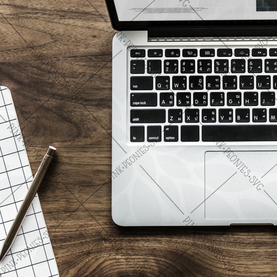 Trackpad Laptop Decal Mockup Laptop Mockup Decal Mockup Etsy