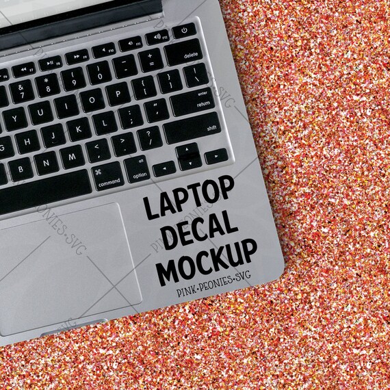 Trackpad Laptop Decal Mockup Laptop Mockup Decal Mockup Etsy