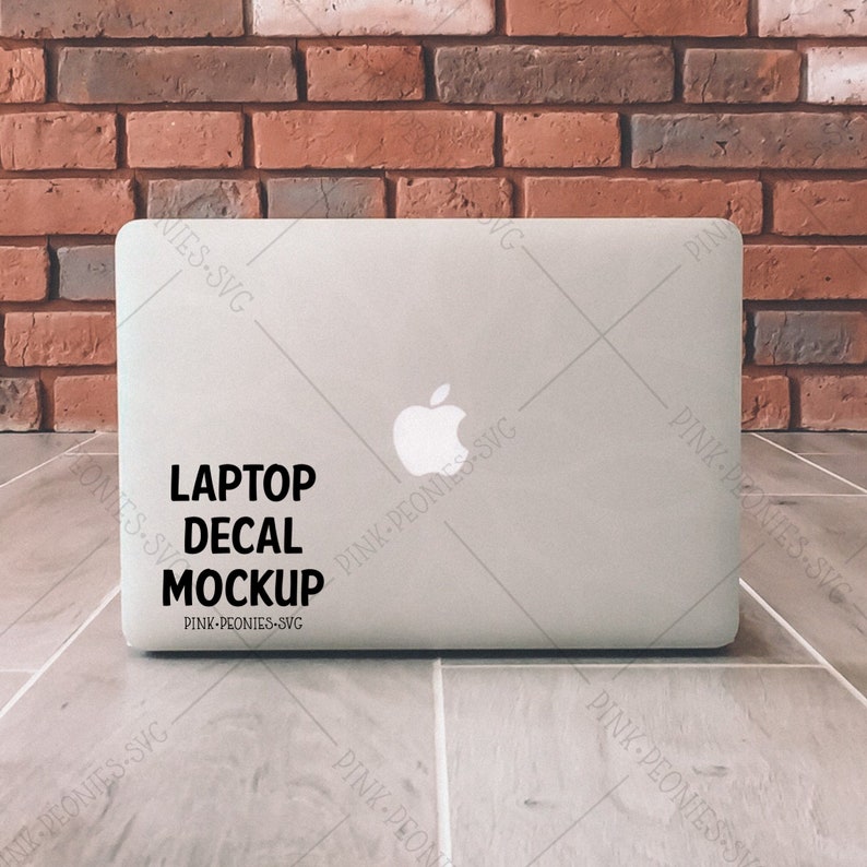 Download Laptop Decal Mockup Laptop Mockup Decal Mockup Laptop Flat ...