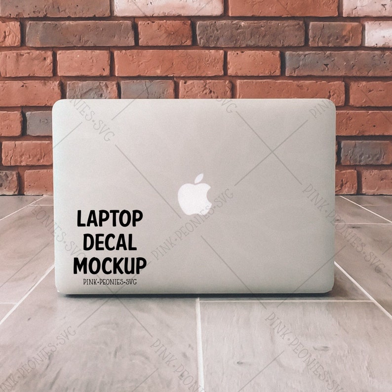 Download Laptop Decal Mockup Laptop Mockup Decal Mockup Laptop Flat | Etsy