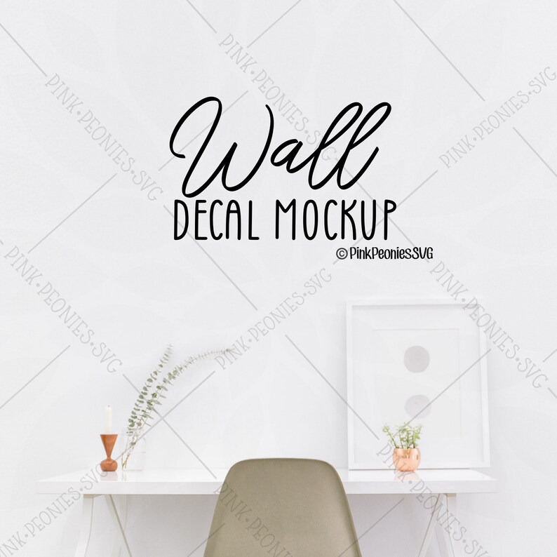 Download Wall Decal Mockup Wall Decal Wall Sticker Mockup Wall Etsy