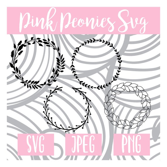 Download Monogram Frames Svg Bundle 1 Monogram Frames Monogram Svg Etsy