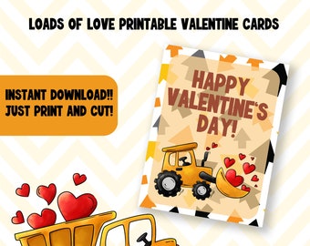 Loads of Love Printable Valentine's Day Cards