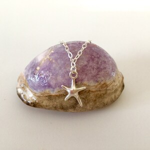 Starfish Anklet, Sterling Silver Anklet, Beach Jewelry, Beach Wedding, Delicate Ankle Bracelet, .925 Sterling Silver