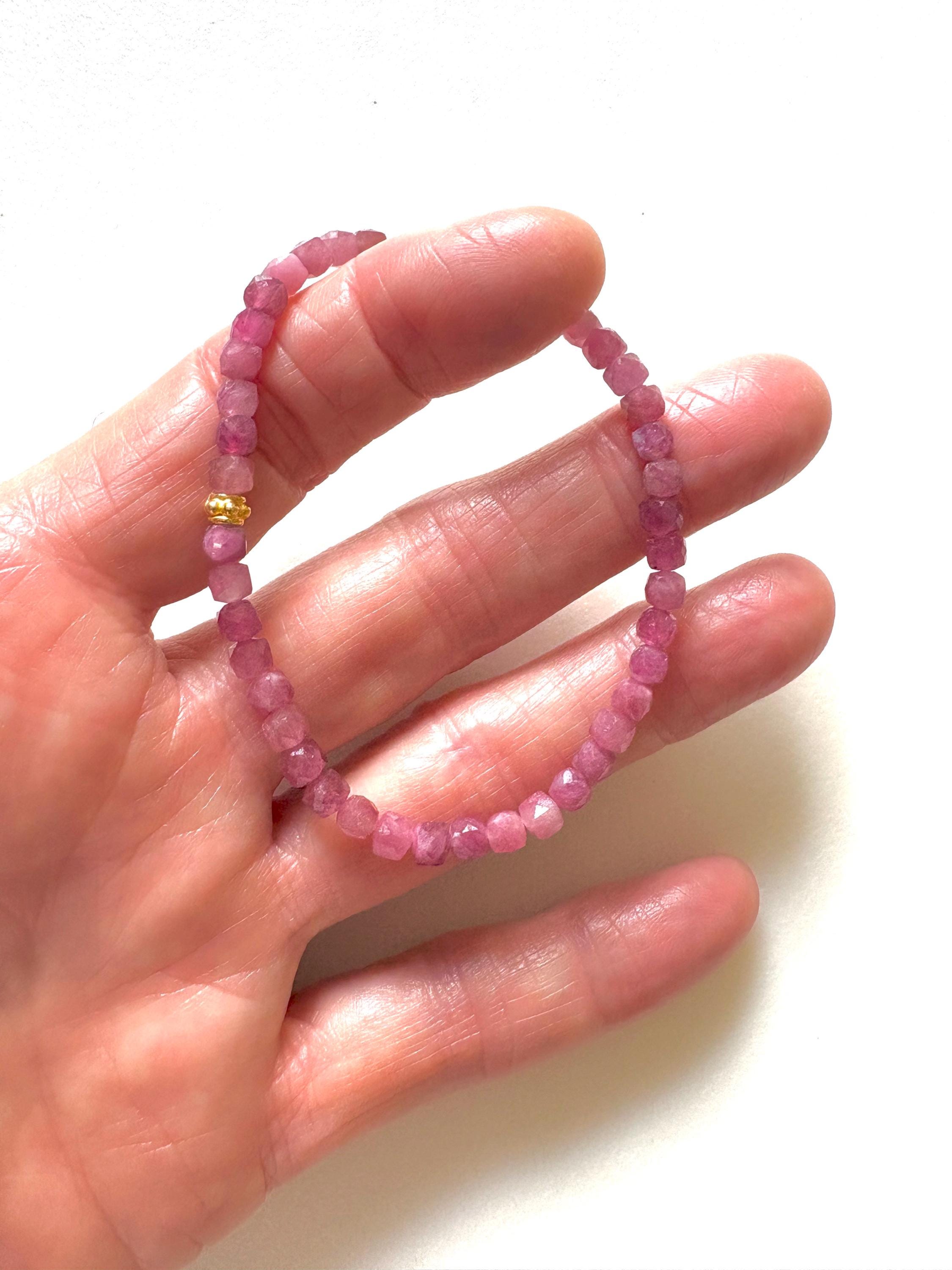 【新品】AAAランク ピンクトルマリン ブレスレット 楽天市場】ピンクトルマリン ブレスレット 5.5mm 16.5cm レディースS