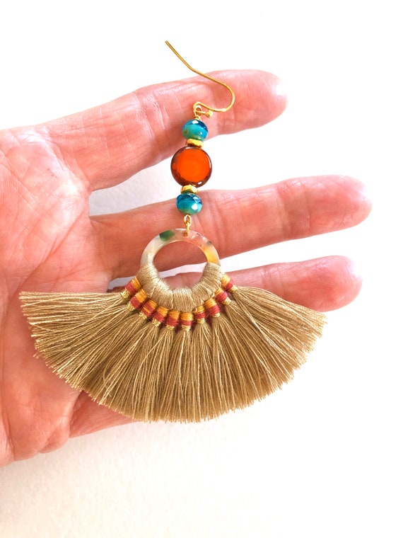 Colorful And Cute Earrings In Aqua | Cute earrings, Earrings, Outfit  accessories