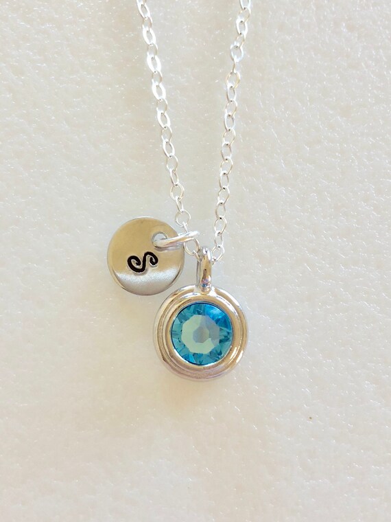 Swarovski Crystal Birthstone Necklace