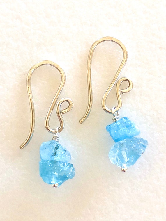 Buy Aquamarine Earrings Online From Premium Crystal Store at Best Price -  The Miracle Hub