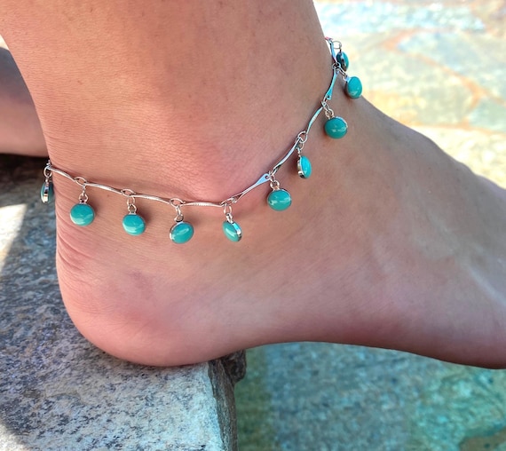 Coin 2024 ankle bracelet