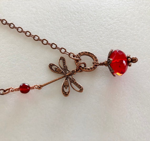 Dragonfly shop necklace argos