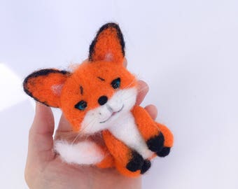 Needle felted animal | Etsy