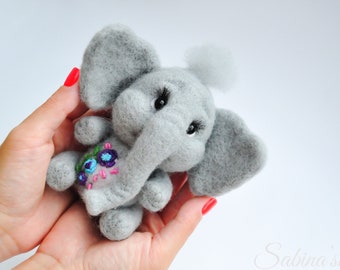 Needle felted animal | Etsy