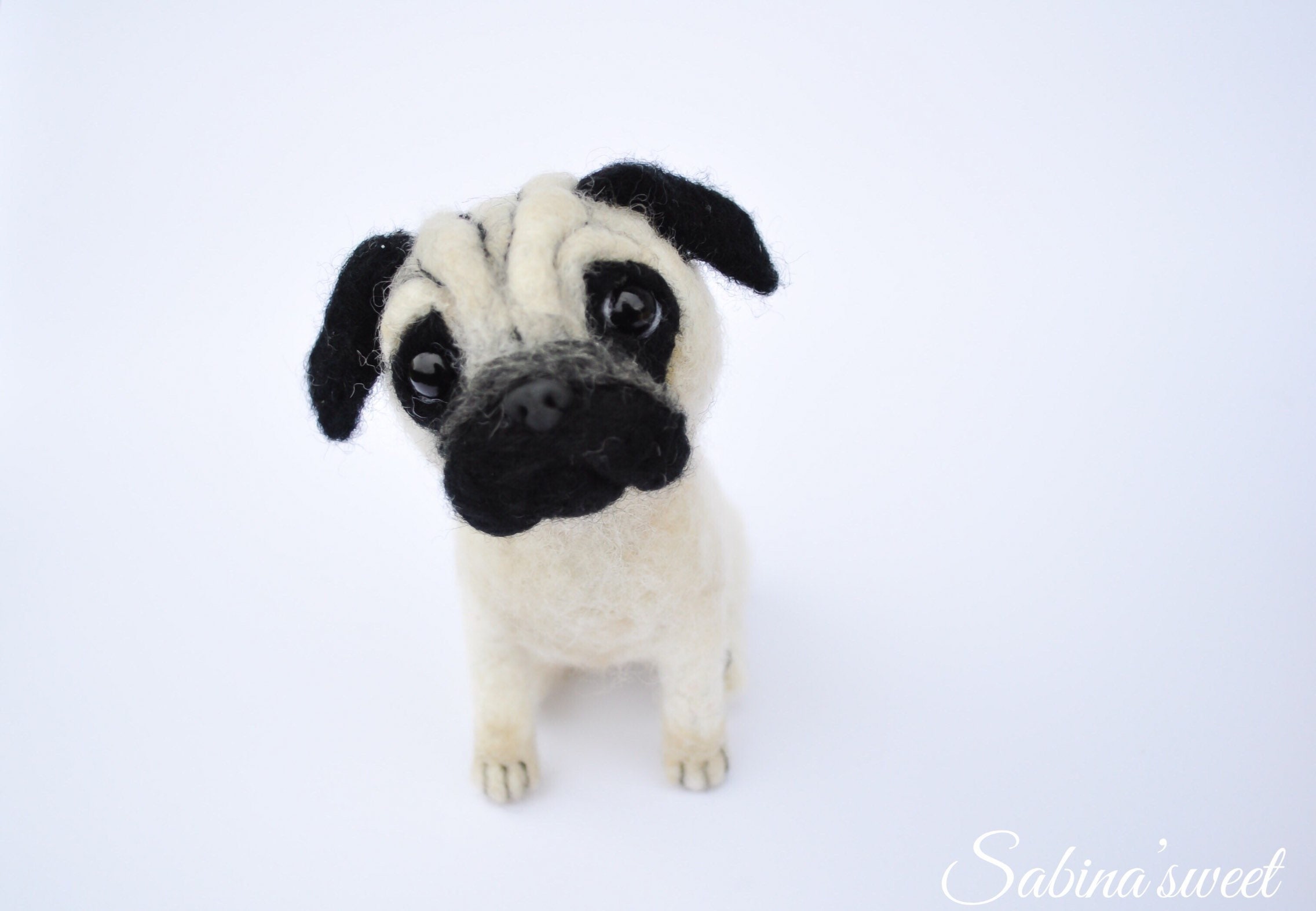 felted wool dog toys