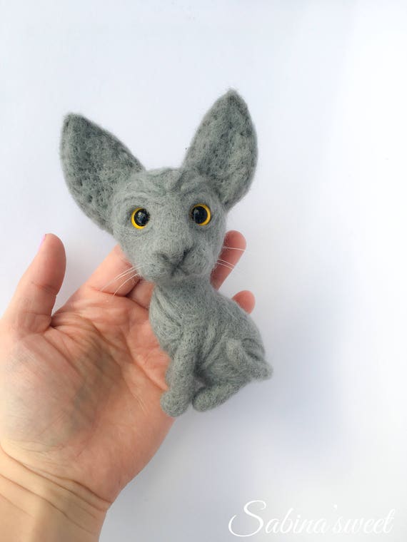 hairless cat plush