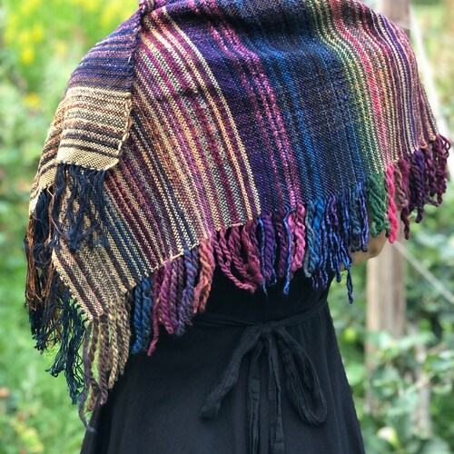 Serendipity Shawl- shops Hand Woven Shawl