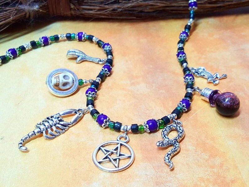 Witch/'s Brew Necklace /& Earrings