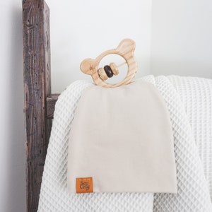 Preorder for the Ivory Waffle and Luxe Minky Blanket image 4