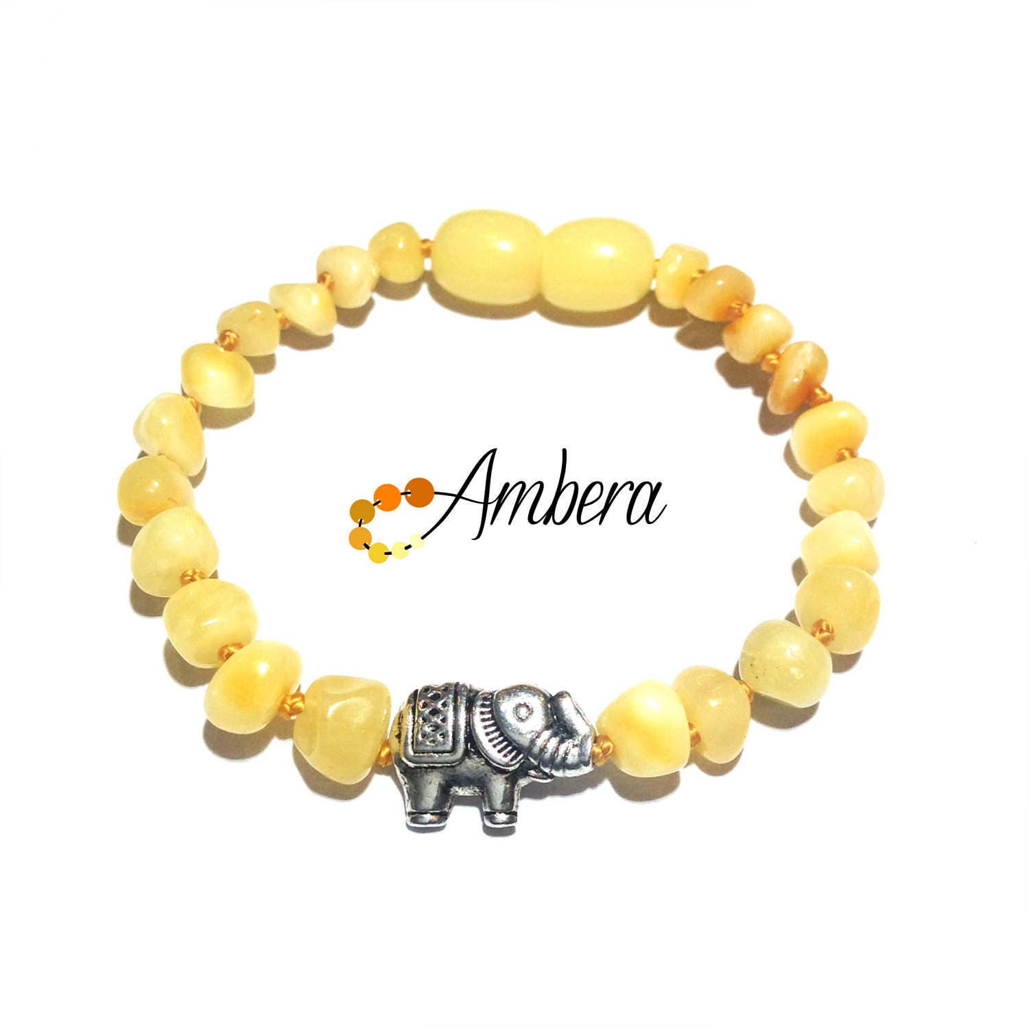 Baby Amber Teething Bracelet Natural Amber Bracelet Baby Etsy