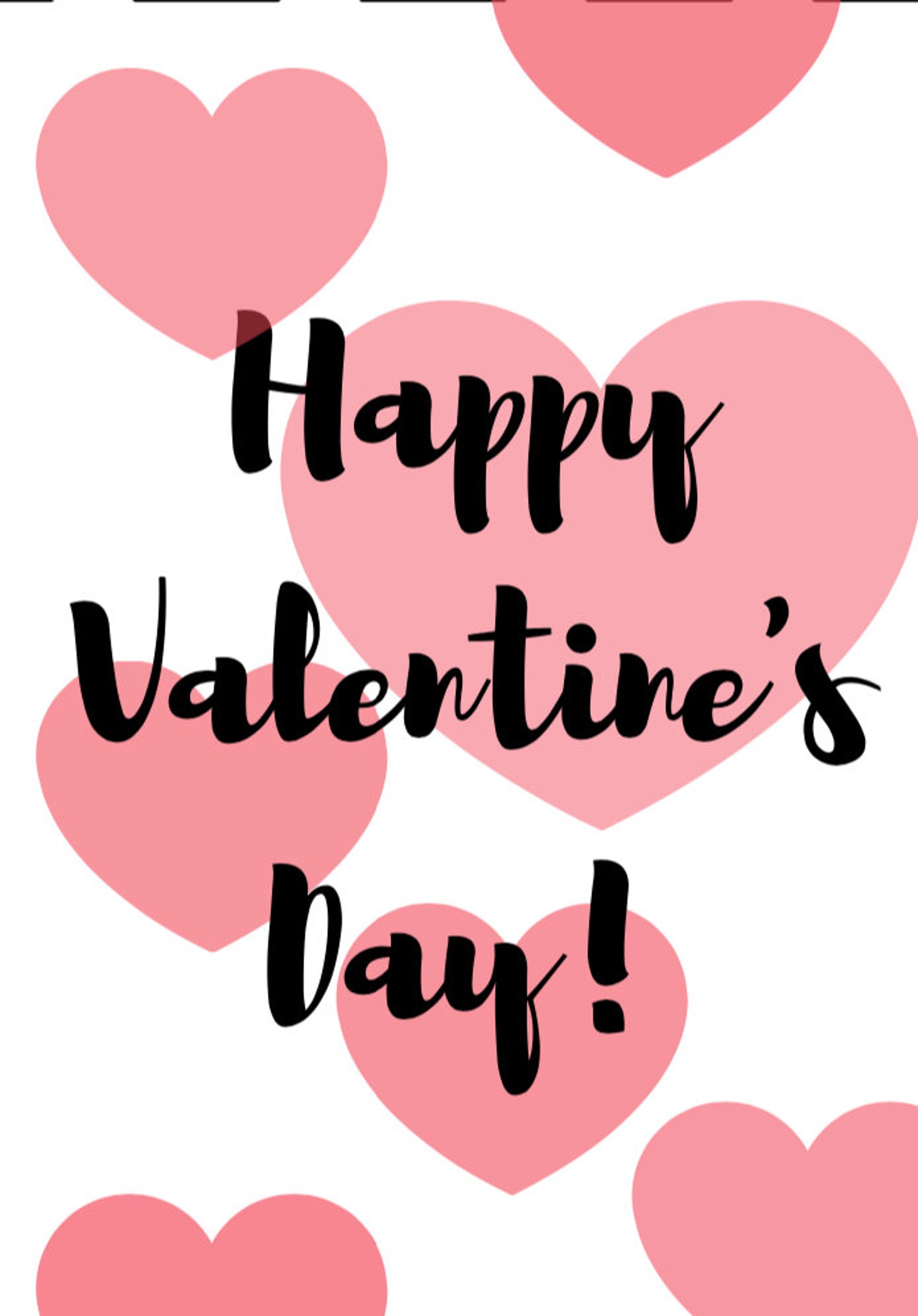 Happy Valentines Day Printable Cards