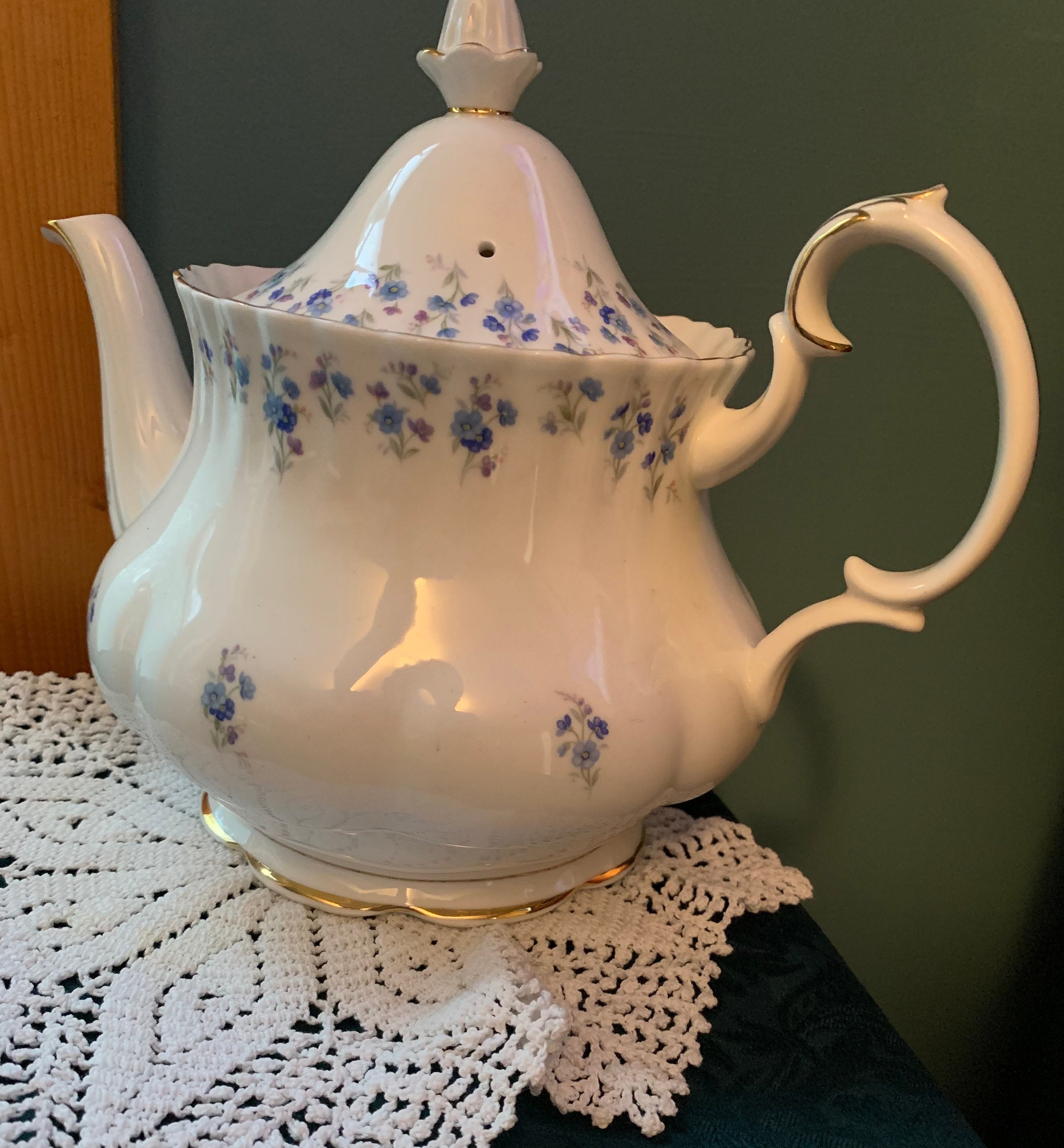 Vintage Royal Albert Memory Lane Teapot Etsy UK