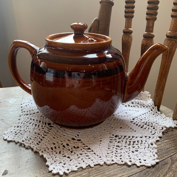 Brown Betty Teapot Etsy