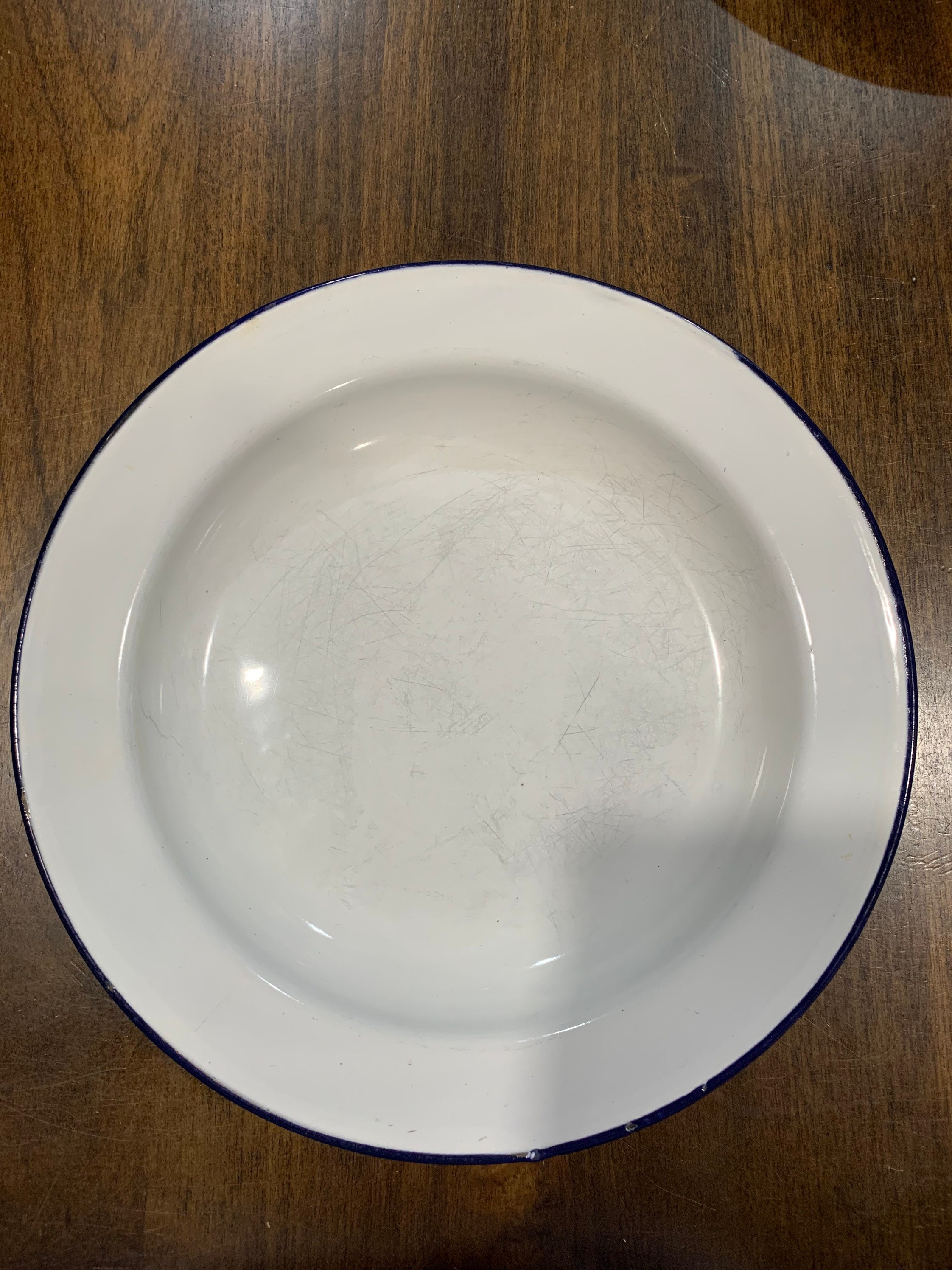 Vintage Enamel Ware Plates Set of 4 Etsy UK