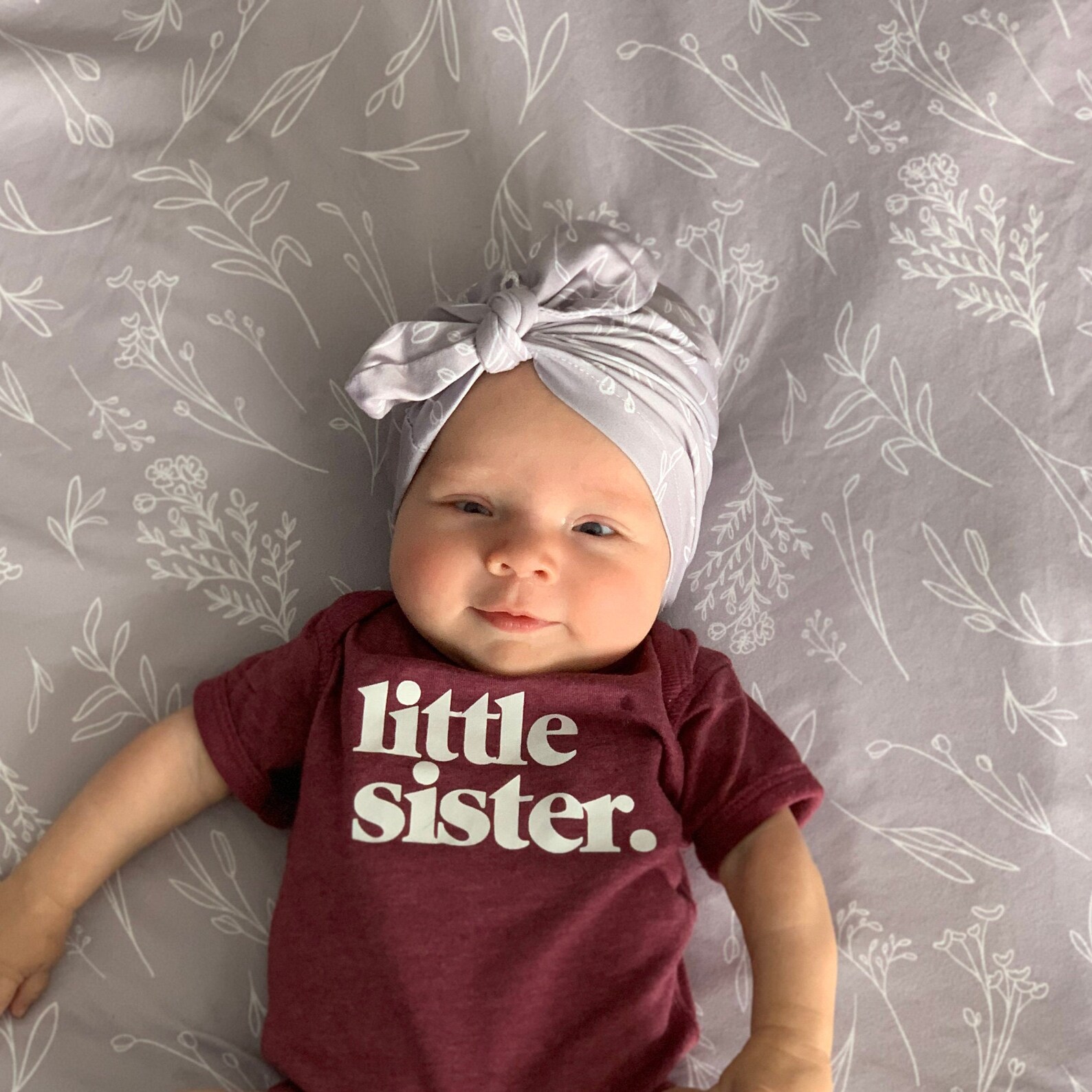 Organic Baby Swaddle Knit Blanket Matching Knotted Hat Bunny Etsy