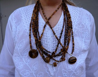 TIGER'S EYE NECKLACE Collection
