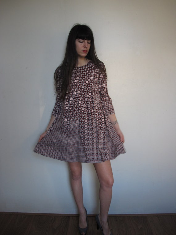 Women 90’s Flower Dress