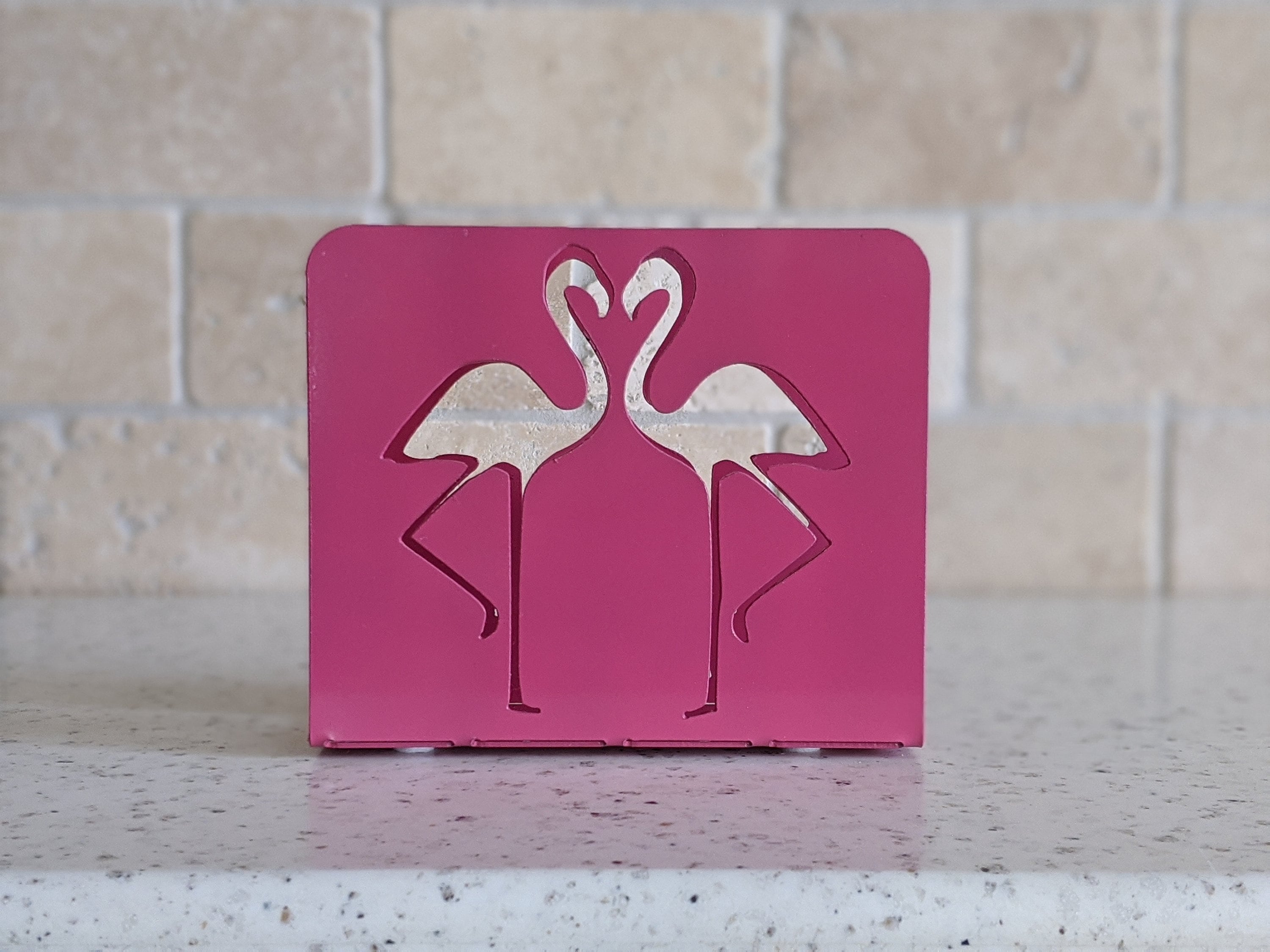 Flamingo Napkin Holder Custom Made Etsy