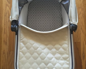 Custom UPPAbaby fitted bassinet sheets.Vista or Cruz bassinet sheets from premium cotton.Fitted pram sheet.Modern nursery.Gender neutral.