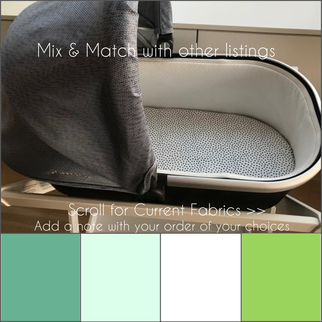 Uppababy Sheets. Custom Premium Cotton Vista or Cruz Sheets in