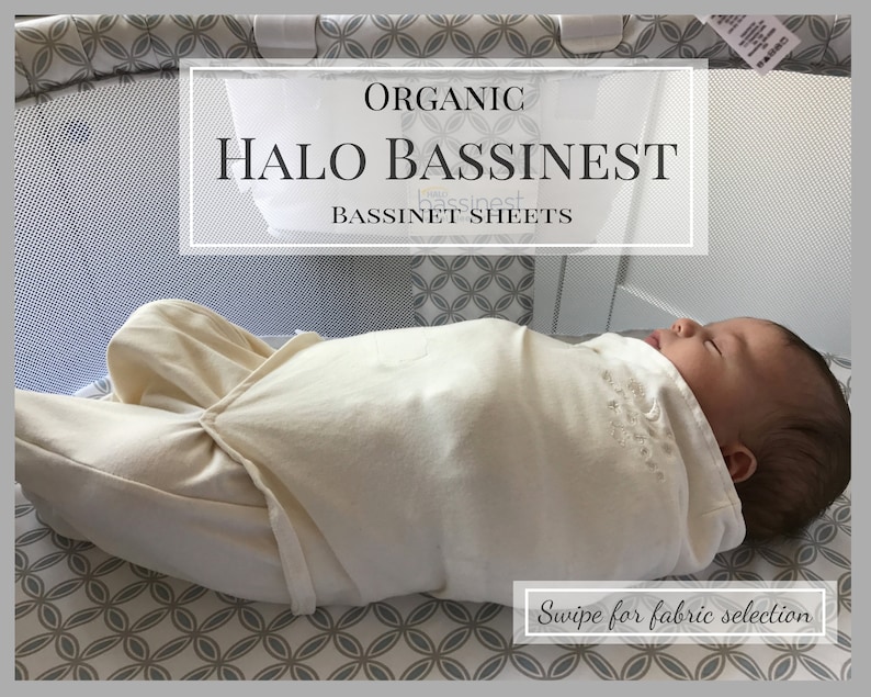 Organic Cotton Halo Sheet. Custom Halo Swivel Etsy