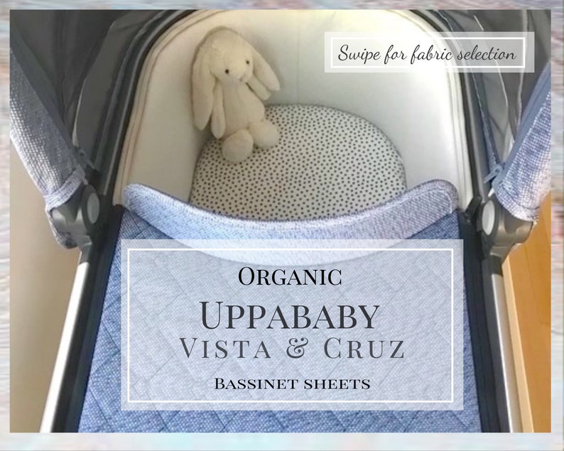 Organic UPPAbaby sheets. Vista and Cruz fitted Etsy