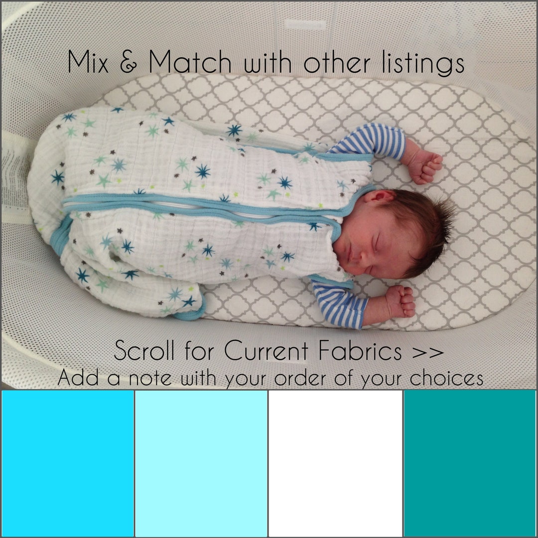 Baby Bjorn Sheets. Custom Premium Cotton Fitted