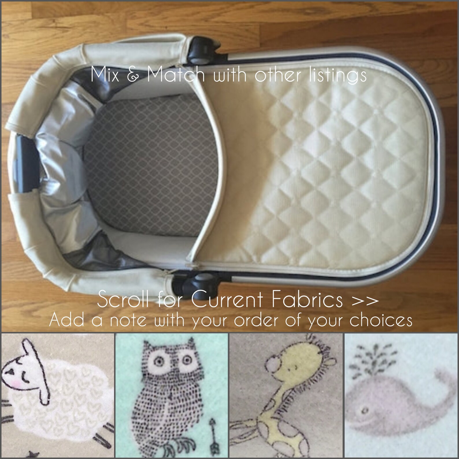 Flannel Animal Uppababy Sheets. Premium Cotton Fitted Etsy