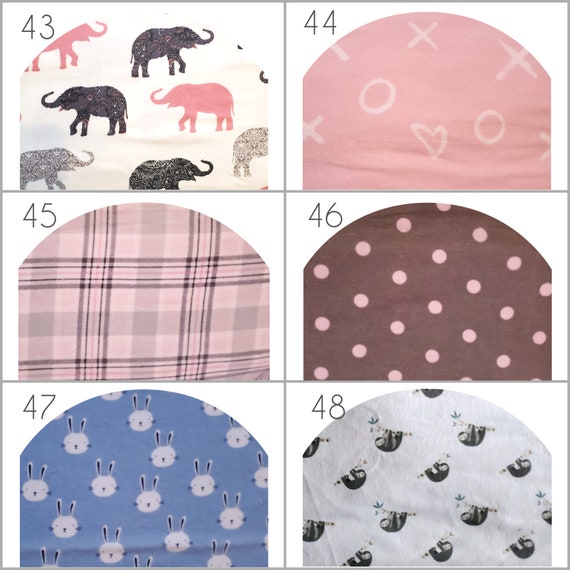 flannel bassinet sheets