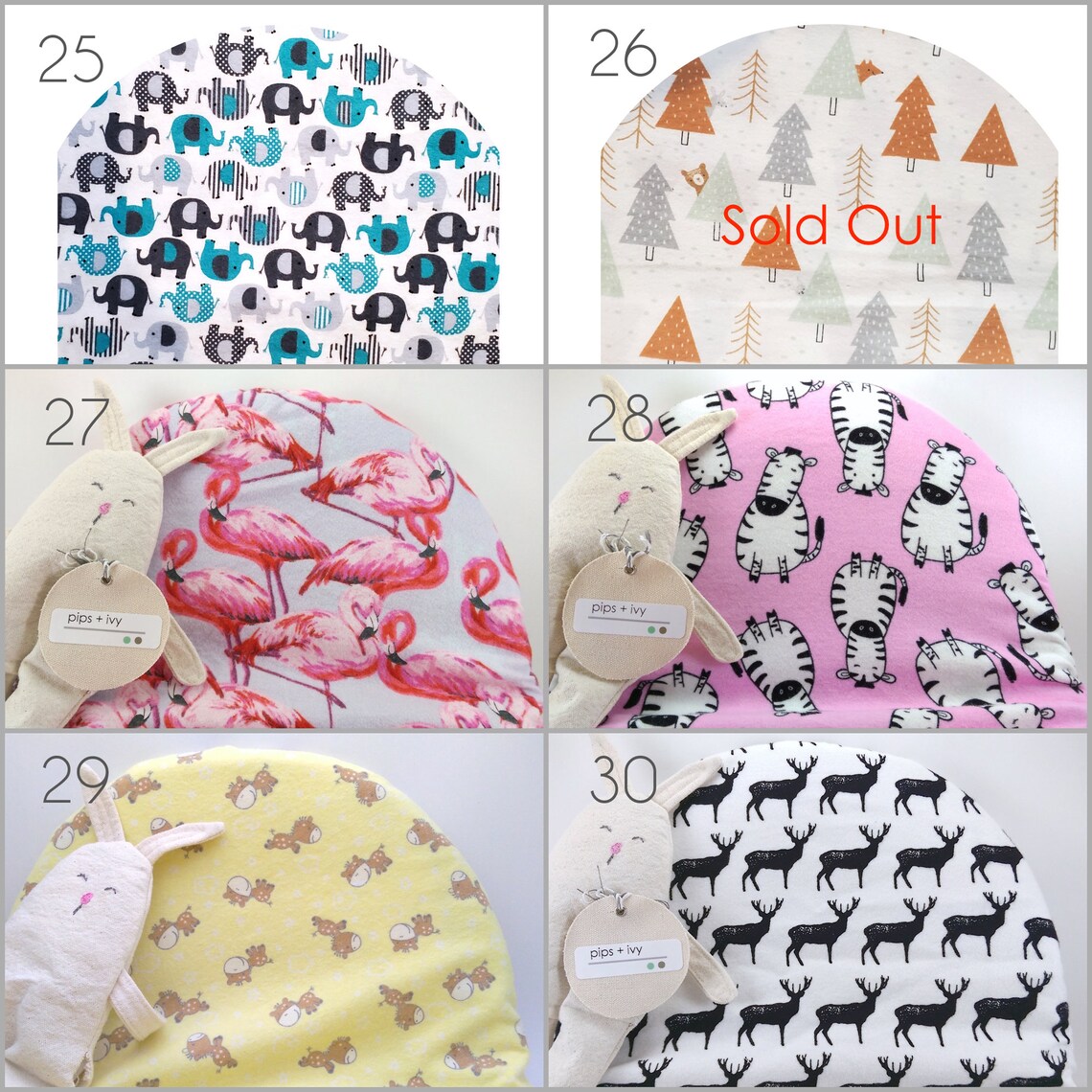 Flannel Animal Uppababy Sheets. Premium Cotton Fitted Etsy
