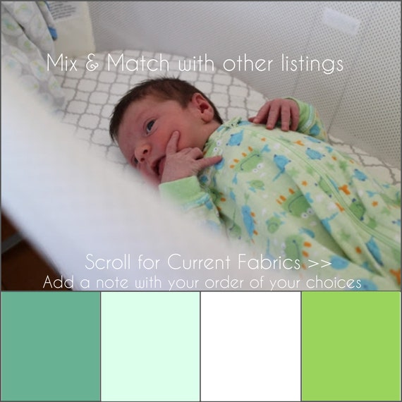 Baby Bjorn Bassinet Sheets. Custom Premium Cotton Fitted Bassinet Sheets in Mint Sage Avocado Green.gender Neutral Modern Nursery Baby Gift. Etsy Canada