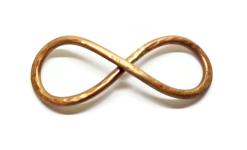 Bare Copper Infinity Face for Bella Varieta Bracelet Interchangeable Bracelet Face