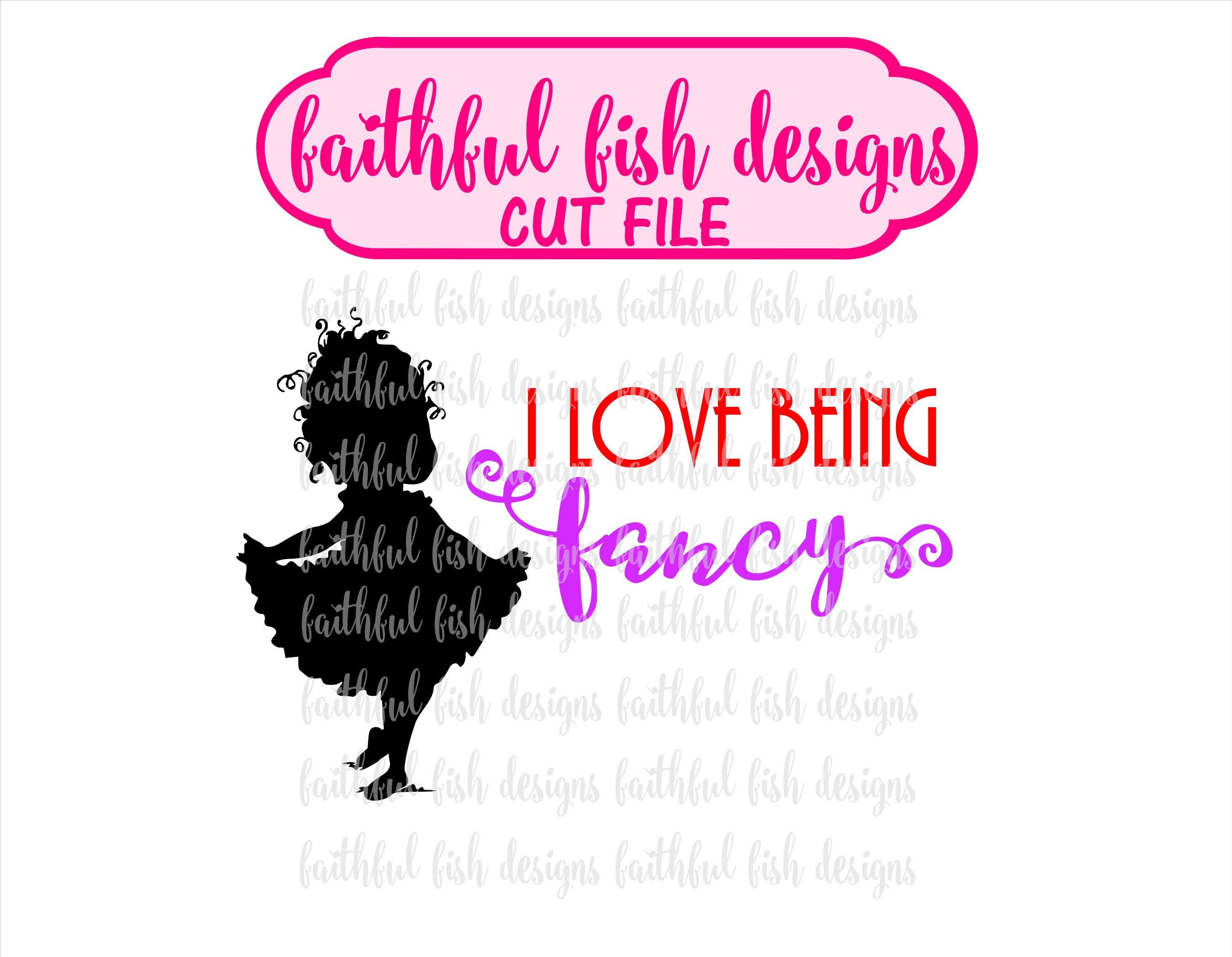 Download Fancy Nancy SVG I Love Being Fancy Fancy Nancy Cut File | Etsy