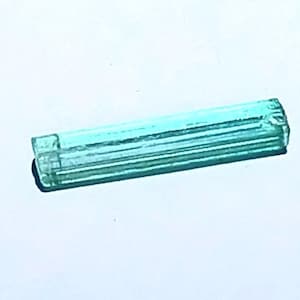 Vibrant Sea Blue Green Peacock Color Tourmaline 1.85 Ct Facet Grade Rough Crystal Indicolite Blue Stone Jewelry Making  201N