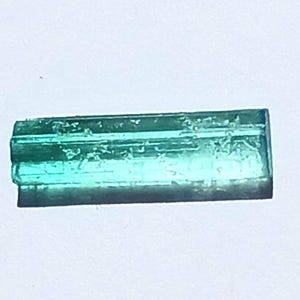 Blue Bi Color Tourmaline 1.52 Ct Facet Grade Rough Crystal Terminated Indicolite Blue Stone Jewelry Making 202H