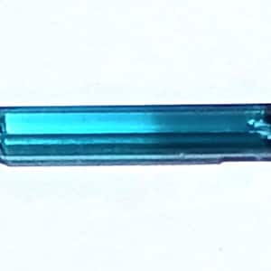 Blue Bi Color Tourmaline .95 Ct Facet Grade Rough Pencil Crystal Indicolite Paraiba Stone Jewelry Making  201X